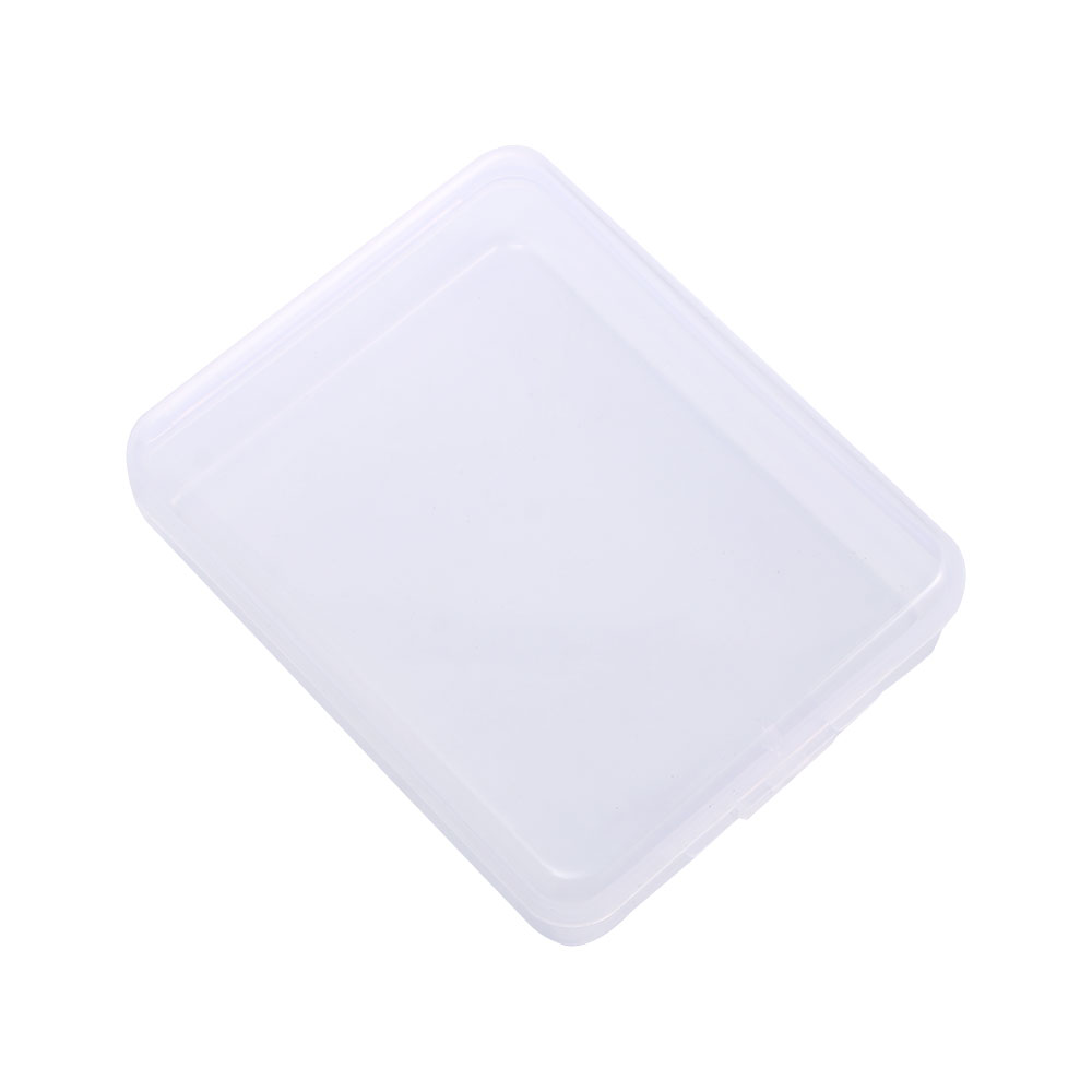 Face Mask Storage Box - กล่องใส่หน้ากากอนามัยแบบพกพา กล่องเก็บหน้ากากอนามัยแบบใช้แล้วทิ้ง กล่องใส่แป้งพัฟแบบใส