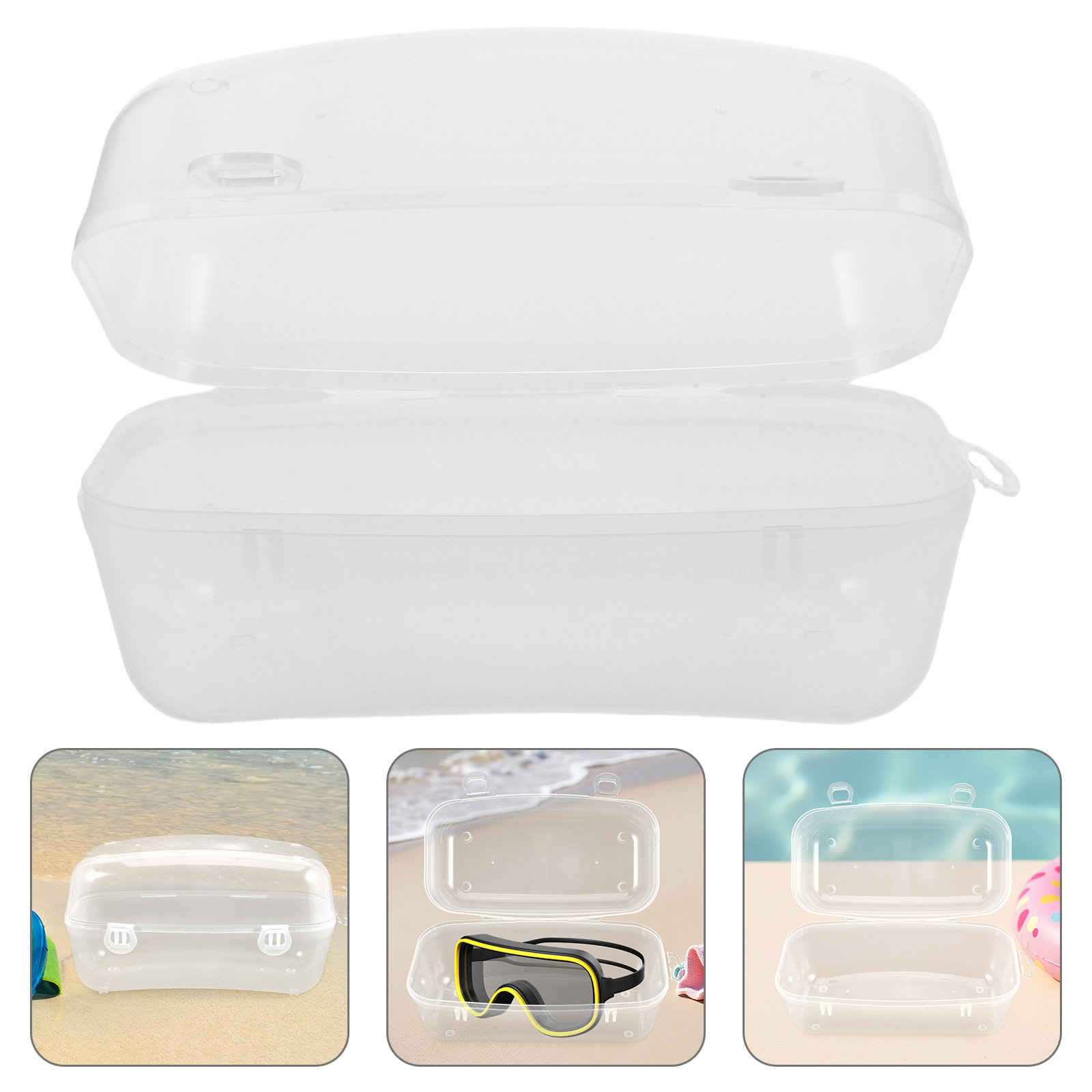 Mask Case Hard Shell - กล่องใส่หน้ากากดำน้ำแบบแข็ง กันน้ำ กันกระแทก พกพาสะดวก ขนาดกะทัดรัด เหมาะสำหรับการเดินทาง