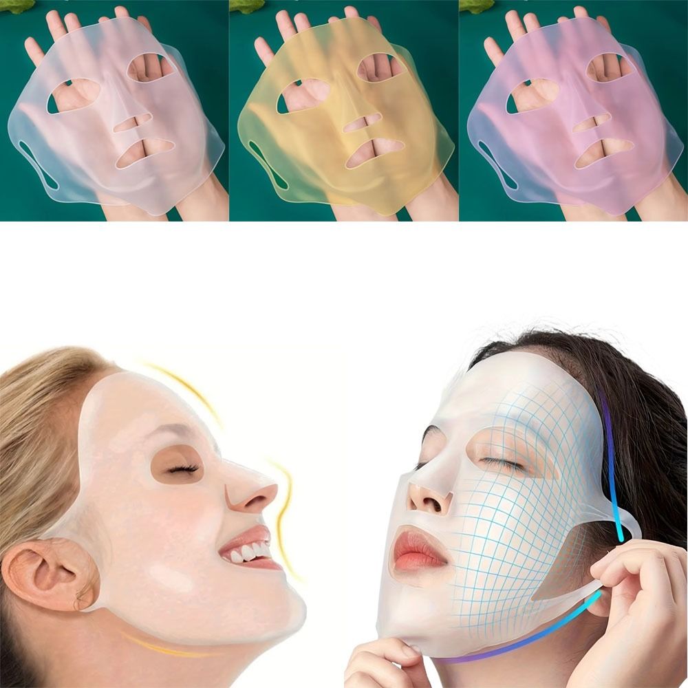 Silicone Mask Bracket - ที่วางมาส์กหน้าซิลิโคนแบบใช้ซ้ำได้ ดีไซน์แบบคล้องหู 3 มิติ ช่วยเพิ่มความชุ่มชื้น ป้องกันริ้วรอย