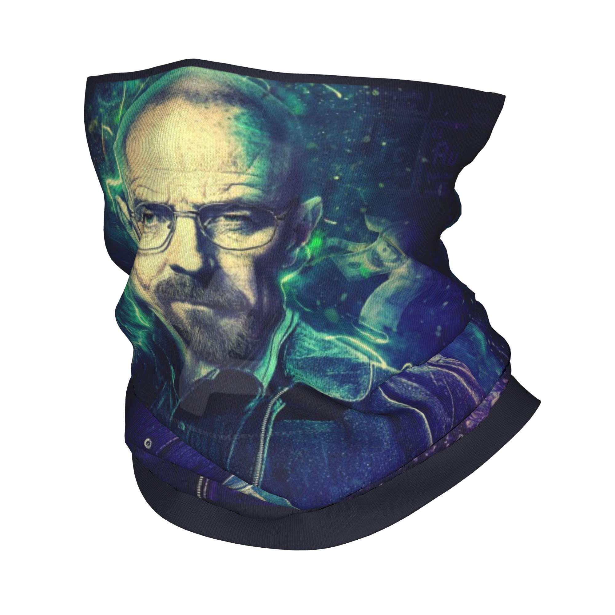 Neck Gaiter Face Cover - ผ้าพันคอแบบคลุมหน้าลาย Walter White จากซีรีส์ Breaking Bad