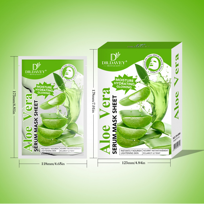 แผ่นมาส์กหน้าว่านหางจระเข้ บำร - Face Mask Storage Box บทวิจารณ์และราคา