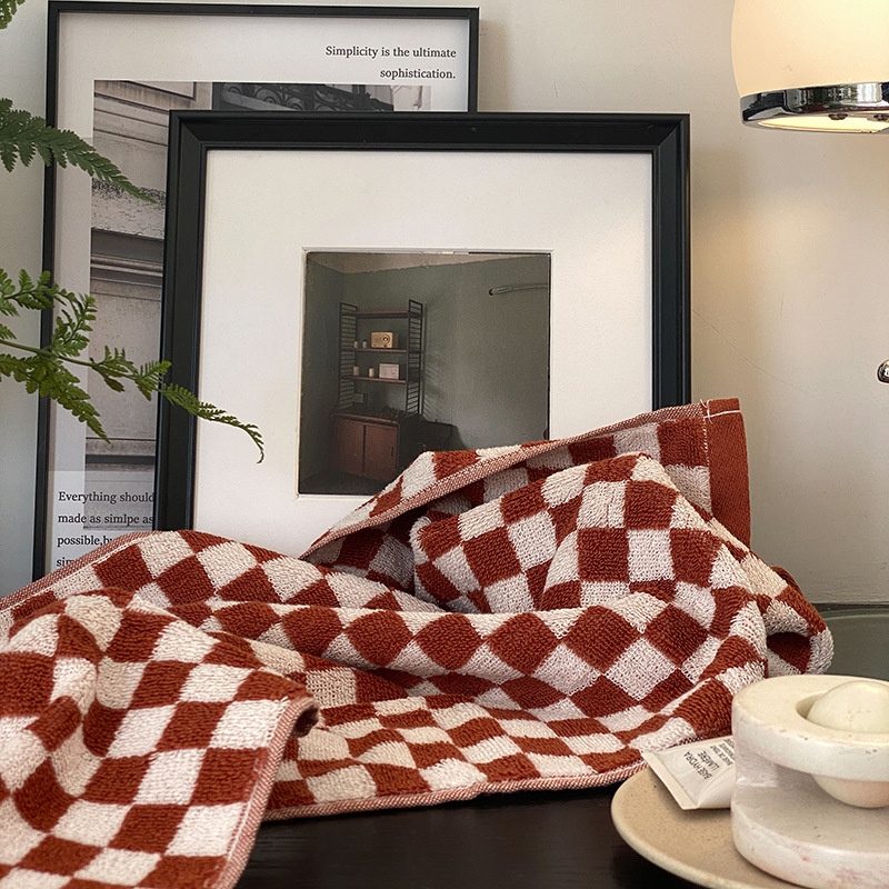 Retro Checkerboard ลายสก๊อตผ้า - Cloth Face Mask Washable บทวิจารณ์และราคา