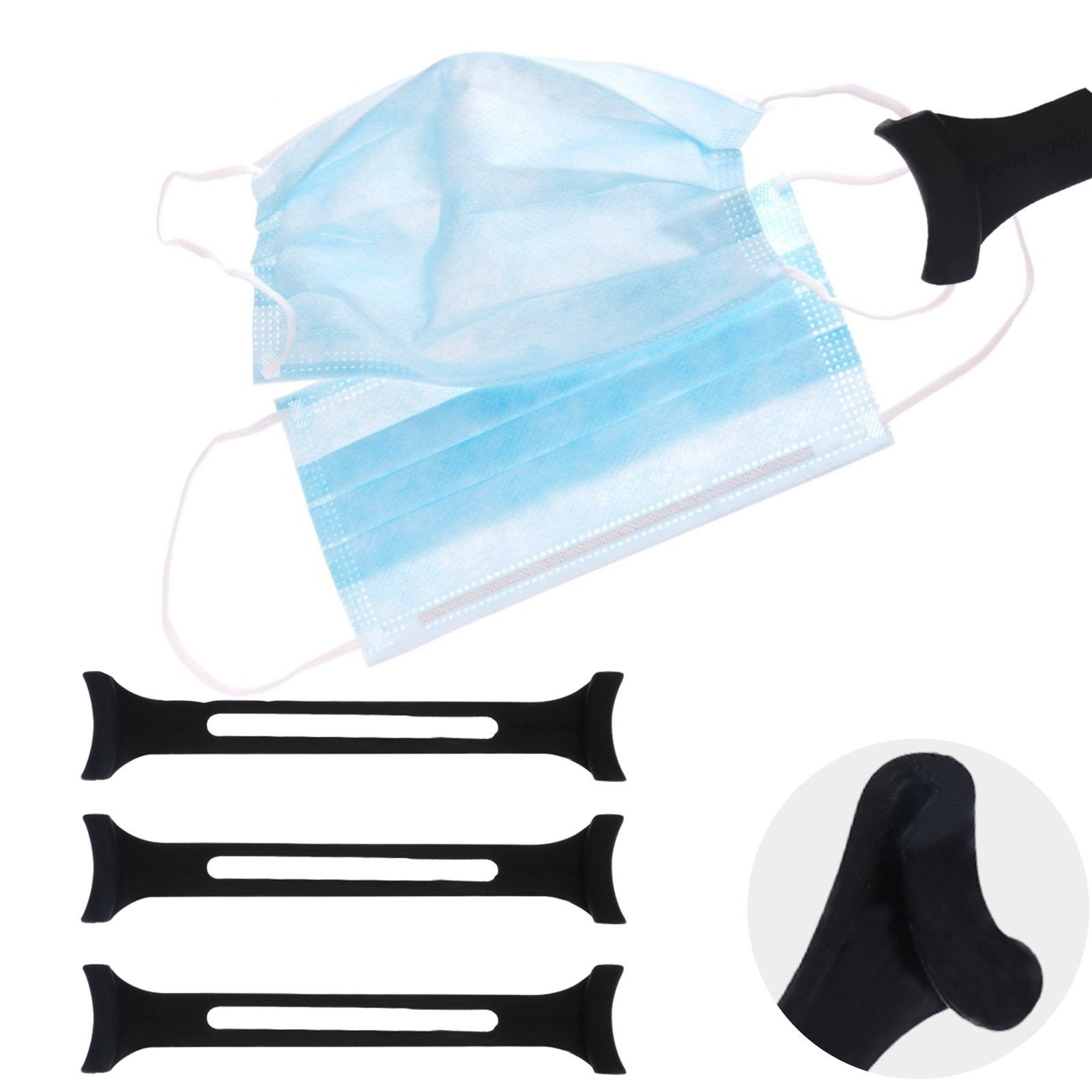 สายรัดหน้ากากซิลิโคนเกรดมืออาช - Mask Ear Saver Strap บทวิจารณ์และราคา