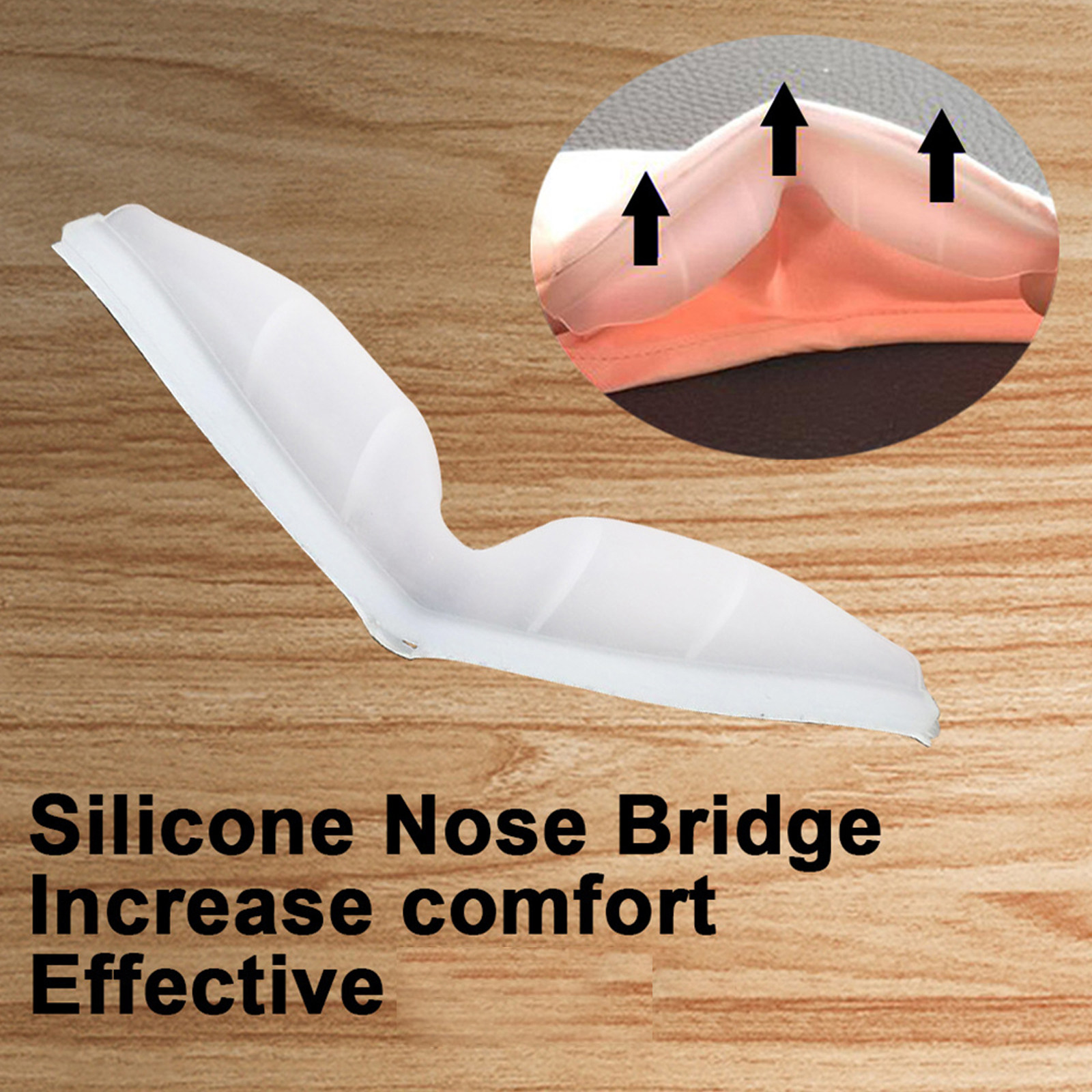 แผ่นซิลิโคนป้องกันฝ้าสำหรับแว่ - Silicone Mask Bracket บทวิจารณ์และราคา