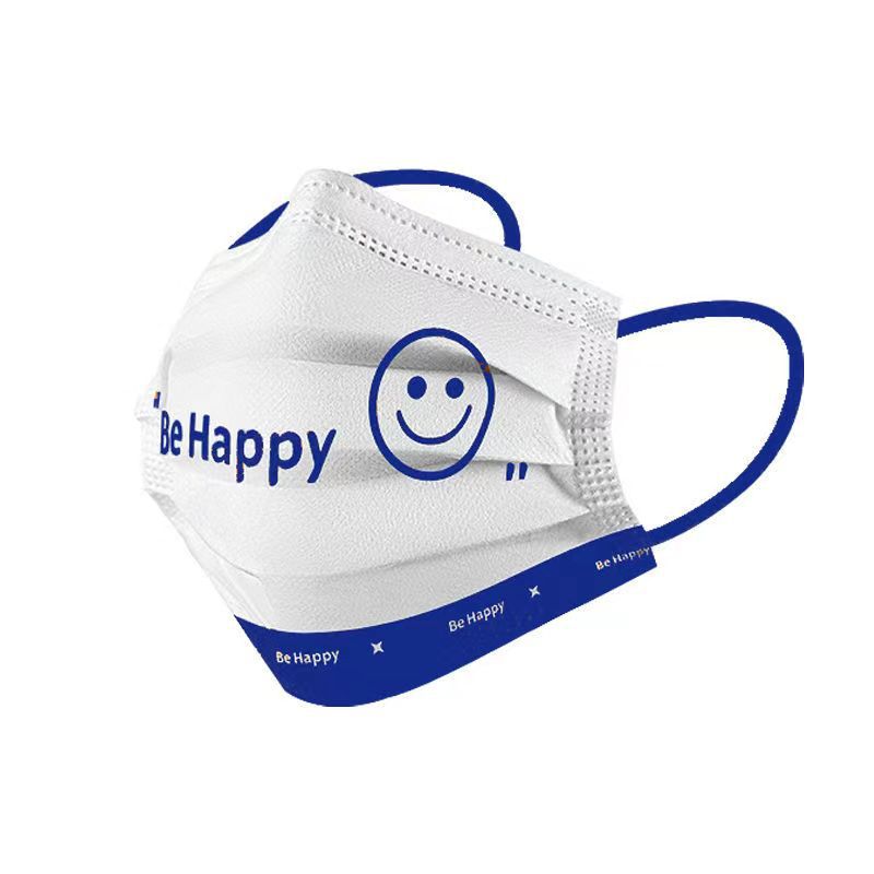 หน้ากากอนามัยแบบใช้แล้วทิ้งสีน - Disposable Mask Blue บทวิจารณ์และราคา