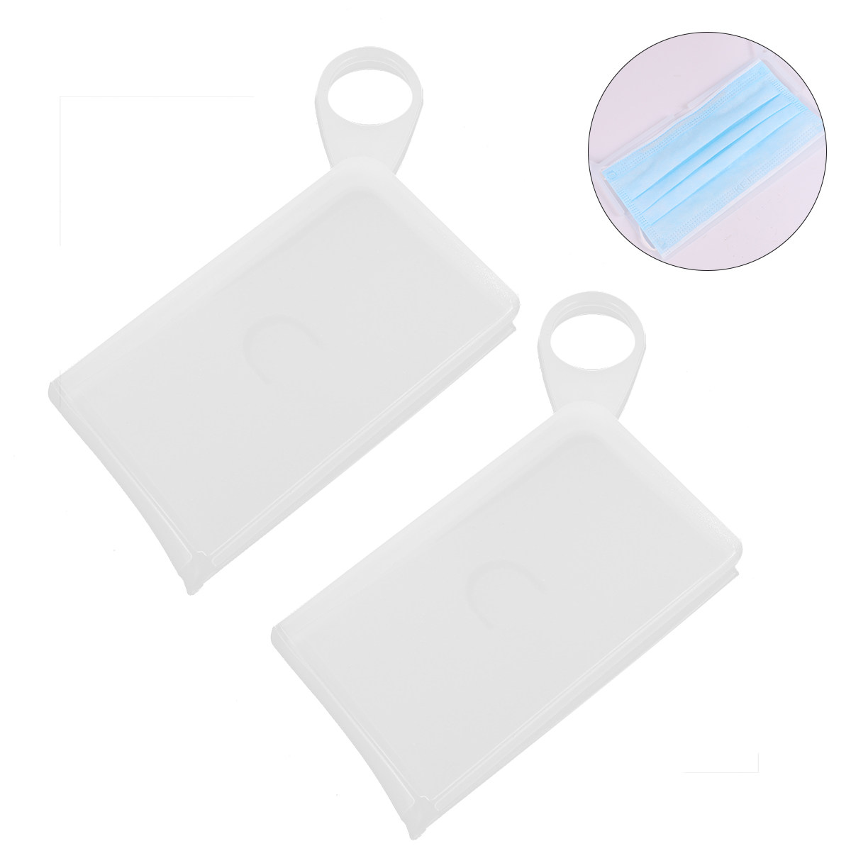 กล่องเก็บหน้ากากซิลิโคนเกรดอาห - Face Mask Storage Box บทวิจารณ์และราคา