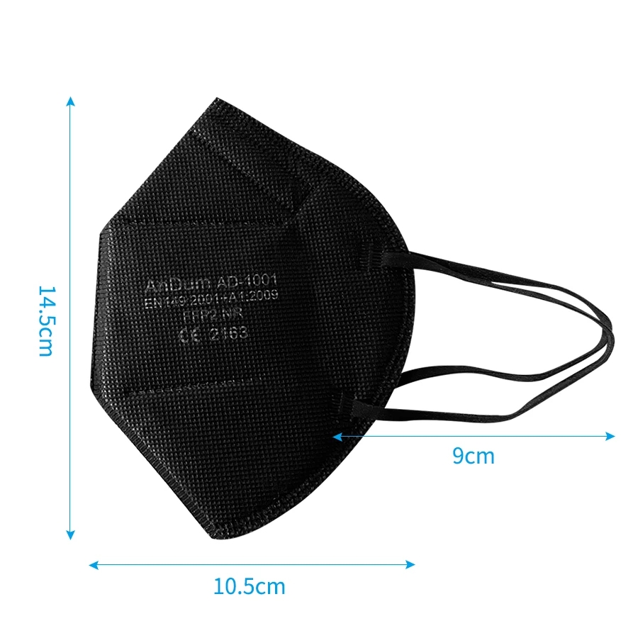 5 ชิ้น FFP2 มาส์ก CE ได้รับการ - Anti Pollution Mask บทวิจารณ์และราคา