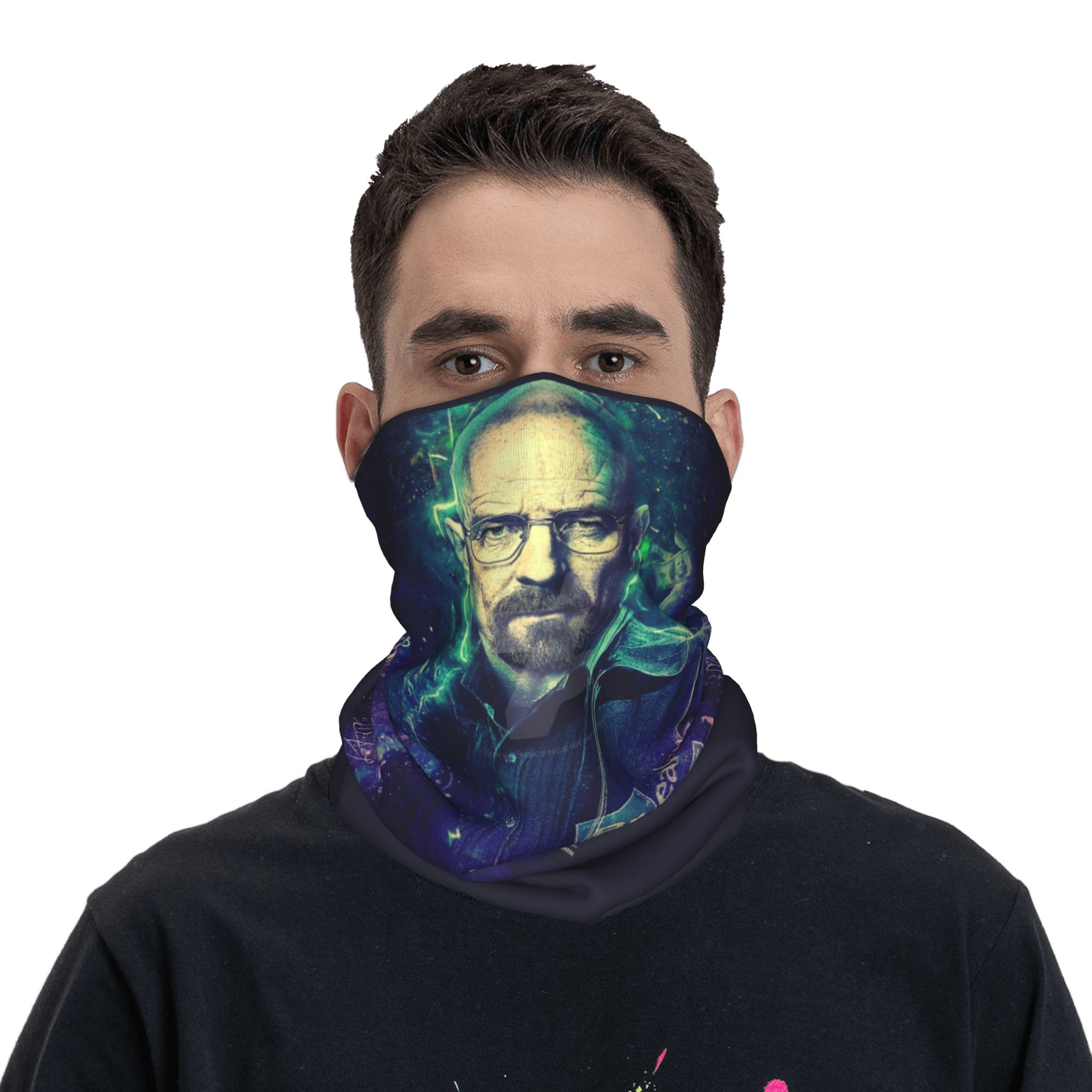 ผ้าพันคอแบบคลุมหน้าลาย Walter  - Neck Gaiter Face Cover บทวิจารณ์และราคา